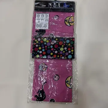 핑크 고양이 디자인 유카타 오비 세트