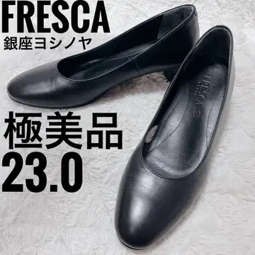 FRESCA 블랙 펌프스 23.0cm 컨디션 최상 하이힐