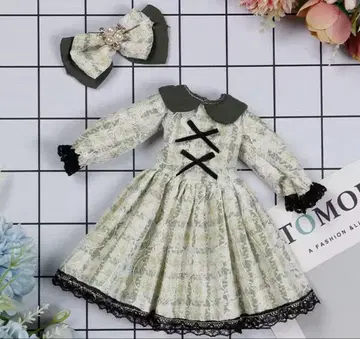 30cm 인형용 원피스 그린