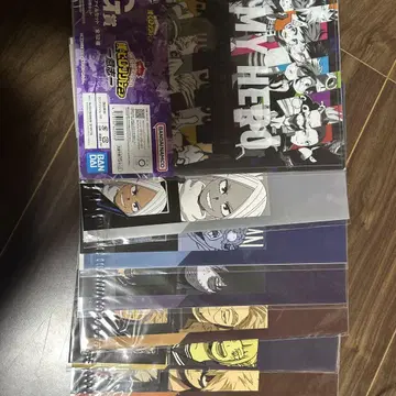 나의 히어로 아카데미아 클리어 파일 세트