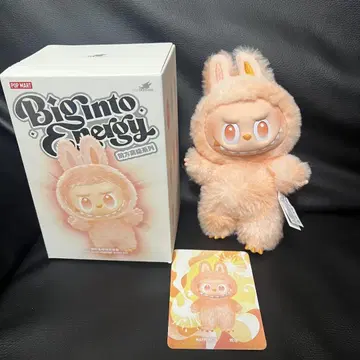 POPMART Big into Energy 라부부 봉제 인형 키링