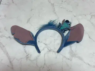 스티치 귀 머리띠 봉제 인형 포함