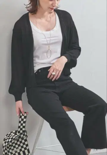 유나이티드 애로우즈 코튼 가디건