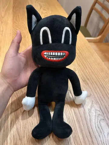카툰 캣 사이렌 헤드 봉제 인형 호러