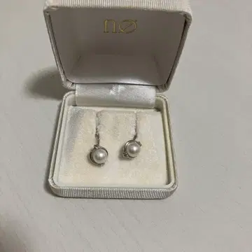 펄 실버 귀찌 오리지널 박스 포함