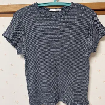 OHOTORO 반팔 네이비 Salt Waffle T-Shirts