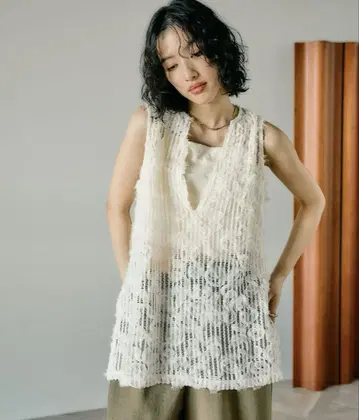 LEPSIM 뉴앙스 패턴 레이시 베스트