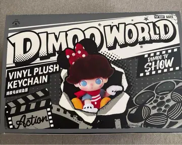 POPMART DIMOO DISNEY 봉제 인형 키체인 어소트 박스