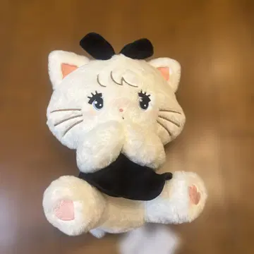 mikoko 하얀 고양이 봉제 인형