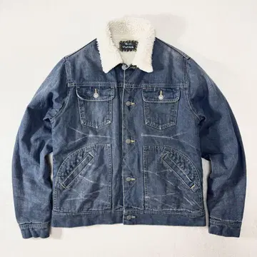 R.H.vintage 론 헤르만 빈티지 데님 보아 자켓 M