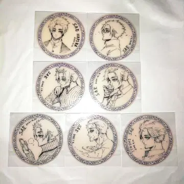 블루 록 블루록 클리어 시트 이토시 사에 7세트 1