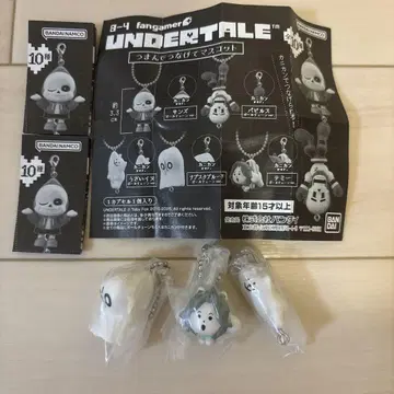 새상품 UNDERTALE 꼬집어 연결 마스코트 3개