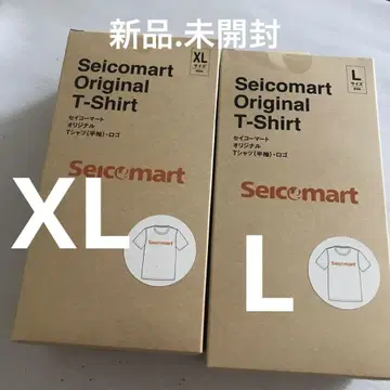 홋카이도 세이코마트 세코마 T셔츠 세코마 L, XL 2매 세트