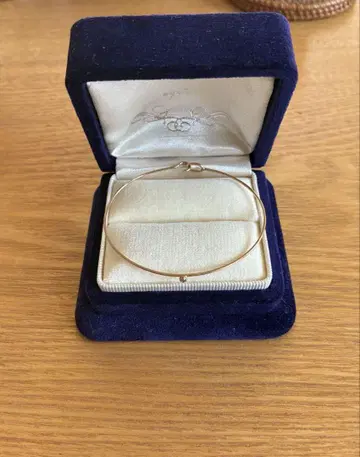 agete K10 다이아몬드 팔찌 뱅글