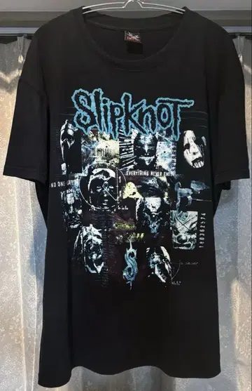 SlipKnoT 슬립낫 L 사이즈 밴딩 티셔츠