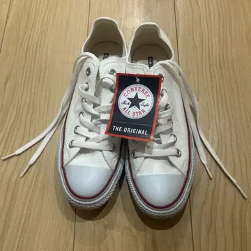 CONVERSE ALL STAR 화이트 24.5cm 새상품 OX