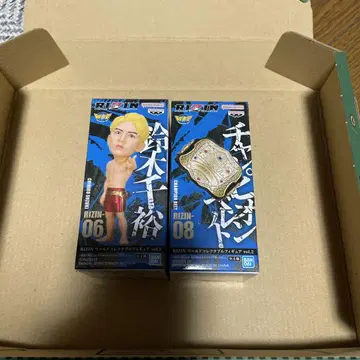 RIZIN 월드 컬렉터블 피규어 vol.2 스즈키 치히로 벨트 2종