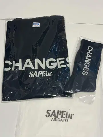 SAPEur CHANGES 티셔츠 삭스 세트