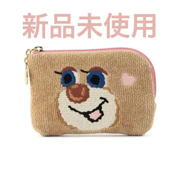 1점 한정!! [새상품] FEILER 페일러 L자 도업 테디 파우치 니나