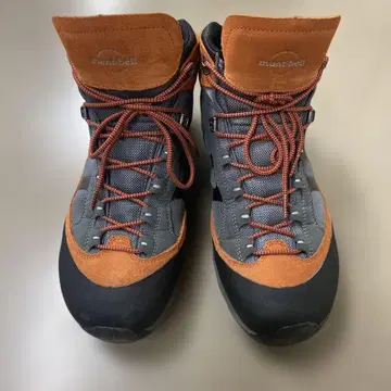 mont-bell 등산화 28.5cm 오렌지/그레이 마운틴 크루저