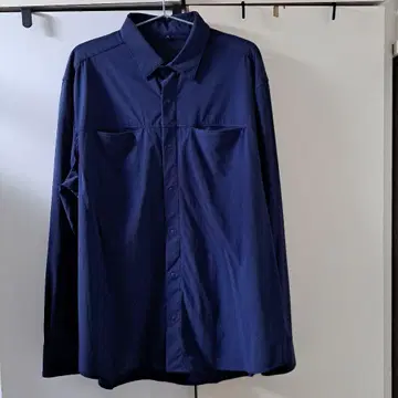 네이비 긴팔 셔츠 XL