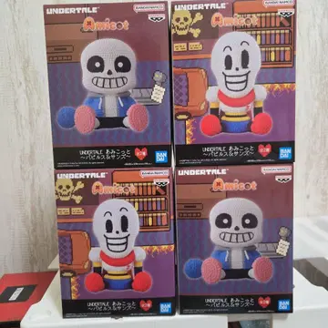 UNDERTALE 아미콧 파피루스&샌즈 4세트