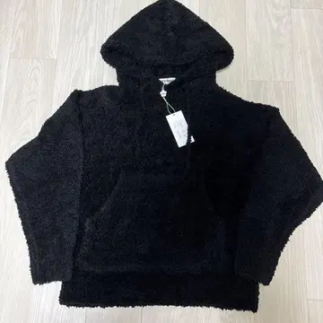 TTT MSW 24SS Poodle Knit Hoodie (Black)