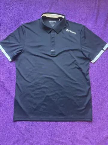 [미사용] TaylorMade 블랙 피케 셔츠 M 사이즈