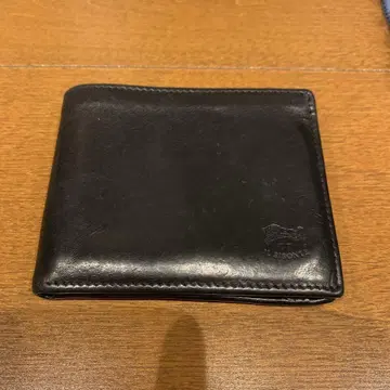 가죽 반지갑 블랙