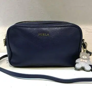 [ 새상품급 ] FURLA 릴리 숄더백 카메라백 네이비