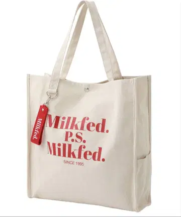MILKFED. 토트백 레드
