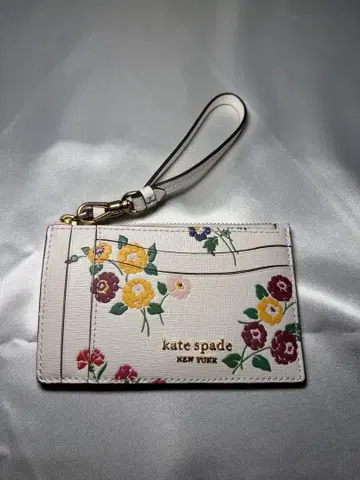 kate spade 꽃무늬 카드 케이스