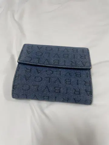 불가리 로고 반지갑