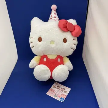 몬치치 x 헬로키티 기념일 파티 BIG 봉제 인형