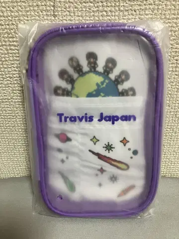 [미개봉 새상품] Travis Japan 파우치 아크릴 스탠드 파우치