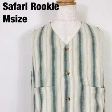 Safari Rookie 사파리 루키 스트라이프 패턴 베스트 B4