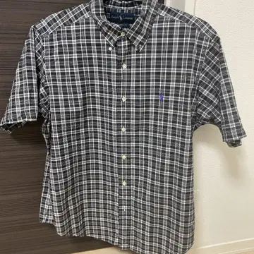 Ralph Lauren 반팔 체크 셔츠