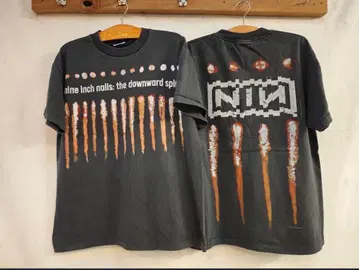 Nine Inch Nails 티셔츠 다크 그레이