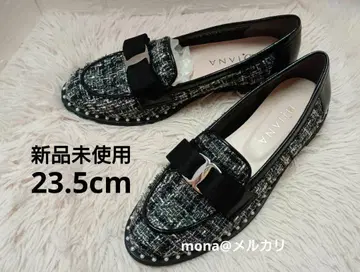 [새상품] 다이애나 트위드 로퍼 23.5cm