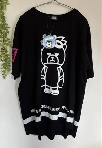 새상품 KRUNK BIGBANG G-DRAGON 지용 빅뱅 티셔츠