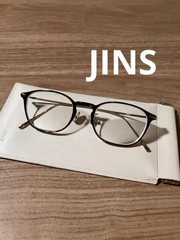 JINS Combination Titanium 브라운 데미