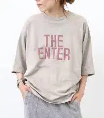 REMI RELIEF/레미 릴리프 THE ENTER 7부 소매 티셔츠