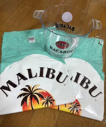 BACARDI 얼음통 MALIBU 티셔츠
