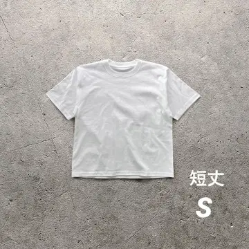 컴팩트 티셔츠 스트릿 시크 화이트 흰색 티 S