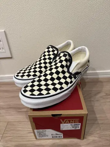 VANS Classic 슬립온 체커 27cm