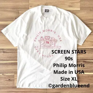 SCREEN STARS 90년대 Philip Morris 티셔츠 XL