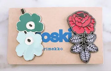 Marimekko 마리메꼬 비히키루스 핀 배지