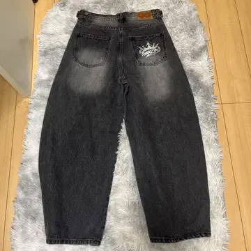 9090 킹 로고 데님