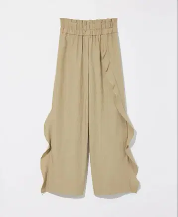 Eaphi RUFFLE ASYMMETRY PANTS