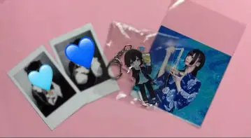 하우키 폴라로이드 아크릴 키링 브로마이드